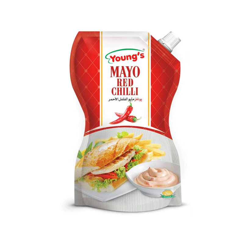 YOUNG`S MAYO RED CHILLI 500ML
